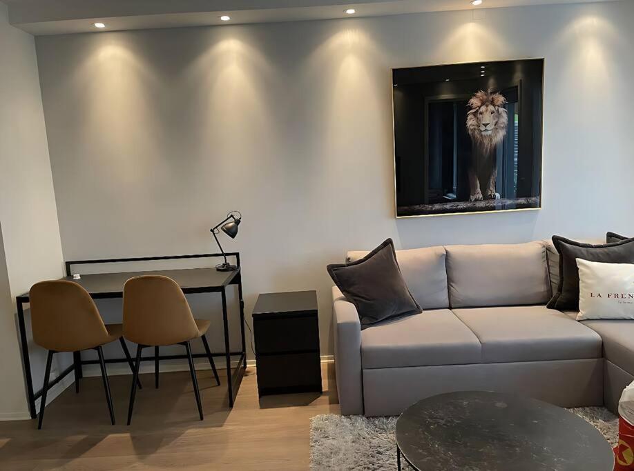 Oceanfront Apartment - Oslo Central - Private Patio Exterior foto